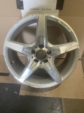 Mercedes SLK R172 11-16 18" 7.5J Single AMG Alloy Wheel A1724012602