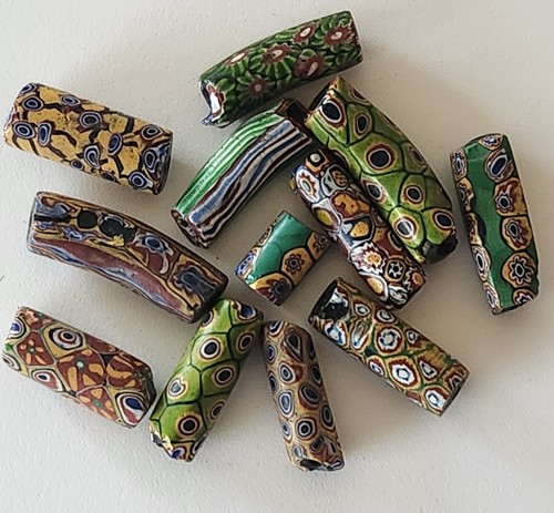 Lot venetian millefiori - lot, of