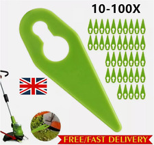 10-100 x Green Plastic Blade