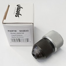 Jacobs 033633 JAK8 CAP. 0.5-8mm Pneumatic Keyless Drill Chuck 3/8" Mount