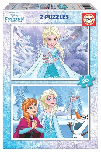 Educa frozen 2x20 - frozen, jigsaw