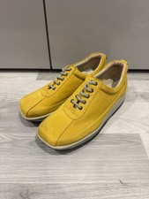 Rombah Wallace size UK3 (36) Vintage Suede Yellow BRAND NEW lace Up Shoes Womens