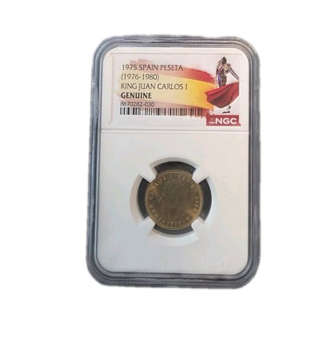 1975 spain peseta king juan - 1975,