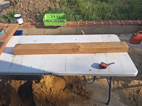 Hardwood timber piece cherry
