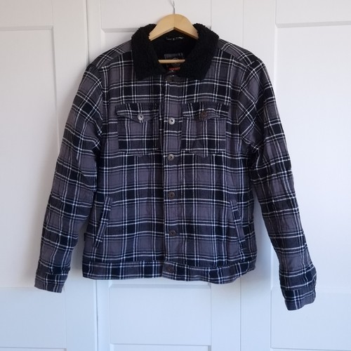 Men breve checkered black - men's,