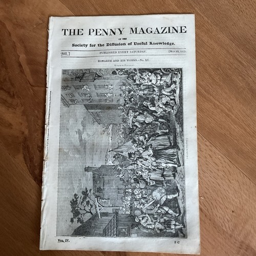 Antique print article 1835 - antique, &