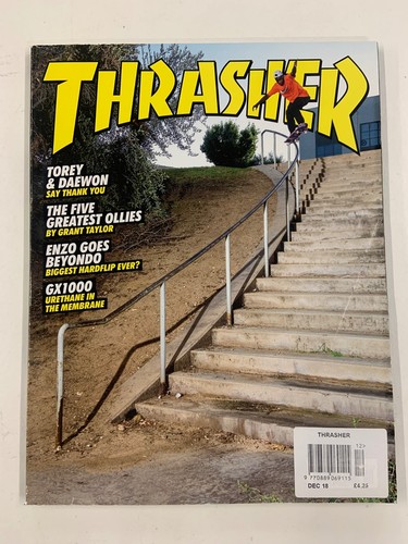 Thrasher skateboard magazine - thrasher,