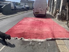 A Large Silk Rug Chinese