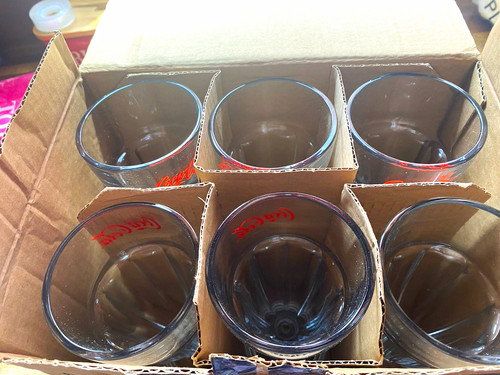 Coca cola glass tumbler - glass,