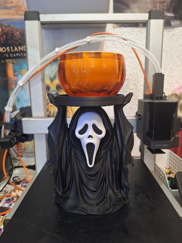 Ghostface wick candle holder - 3-wick,