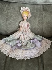 Vintage Doll Toilet Roll Cover