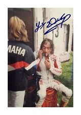 Joey Dunlop atop a can of