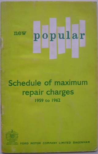 Ford new popular - 100e, 1959-62