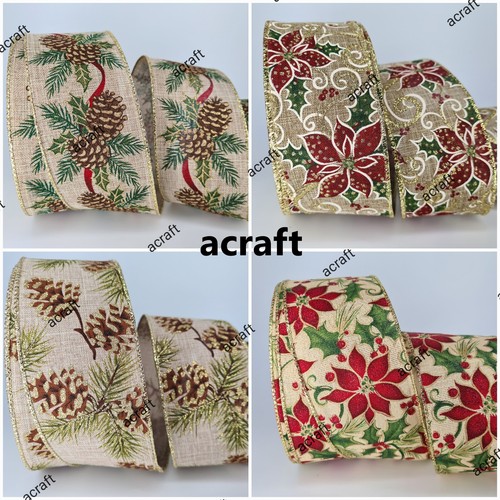 Inch christmas ribbons - 1.5,