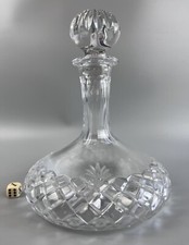 Vintage ship decanter cut - decanter.,