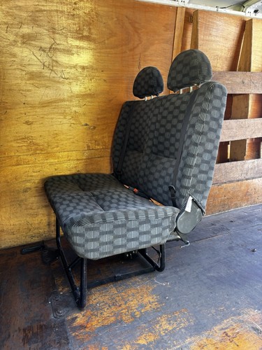 Transit van rear bench seats - rear,