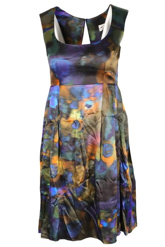 Erdem multi silk mini dress - multi,
