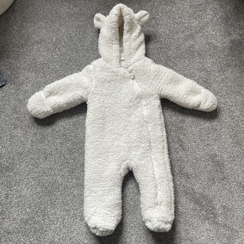 Unisex fleece cream snowsuit - unisex,