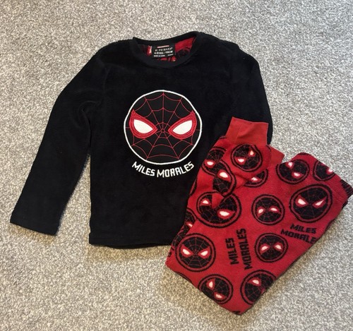 Boys fluffy spider man - spider-man, pyjamas