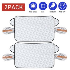 2x Magnetic Car Windshied Sun