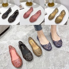 Women Ladies Jelly Shoes Slip