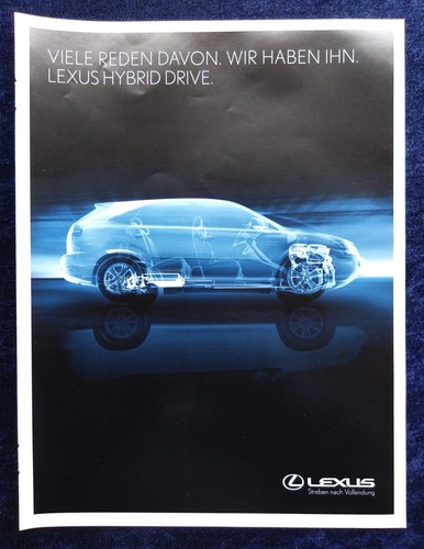Lexus hybrid brochure - lexus, 1.2008