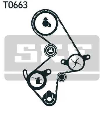 Timing belt kit fits toyota - belt,