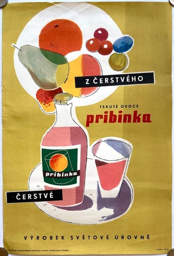 Original vintage poster - poster, drink