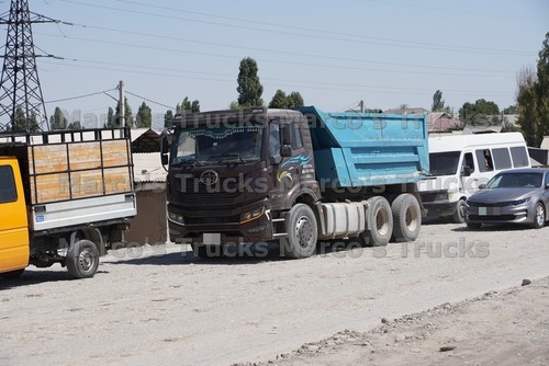 Truck photo kamaz tipper - truck,