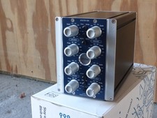 Elysia Qube Xfilter - Portable 4 band Analogue Stereo Parametric Equaliser