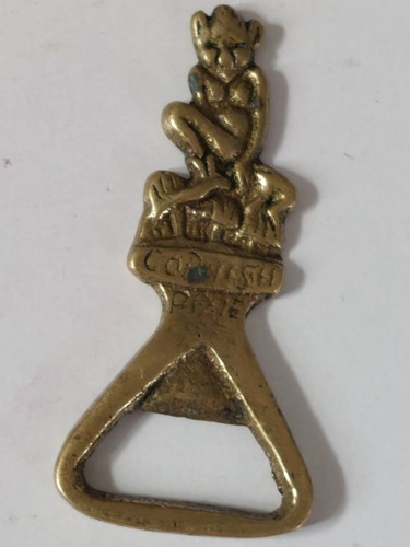 Cornish pixie vintage brass - cornish,