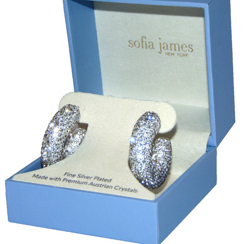 Sofia james crystal hoop - james, ny