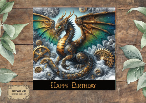Dra 127 fantasy birthday - dra, card