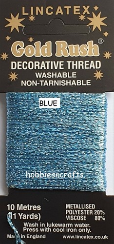 Blue lincatex gold rush - blue,