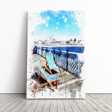 Deckchairs Brighton Beach Pier
