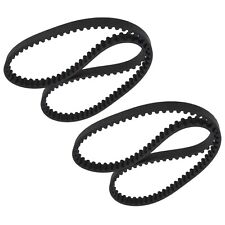 2x Rubber Mower Timing Belt