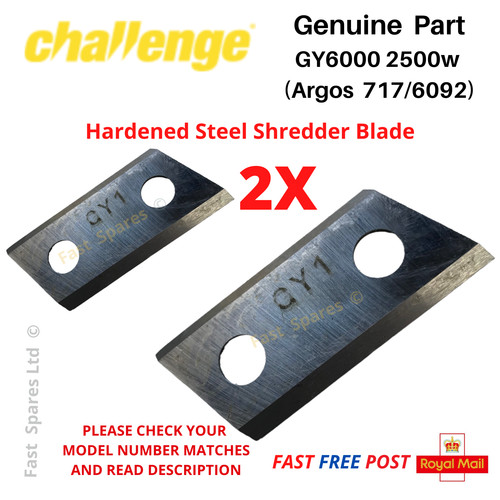 Metal blades for challenge - blades,