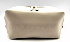Burberry Ladies Cream Make Up Bag / Toiletry Bag. New In Pack