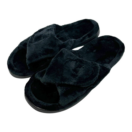 Git fur slippers - slippers, uk
