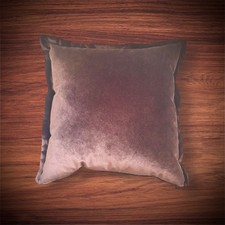 DFS Serenis Scatter Rest Velvet | Brown Luxury cushion |  RRP - £63