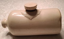 Antique Lovatt Langley Ware Stoneware Hot Water Bottle Bed Warmer England
