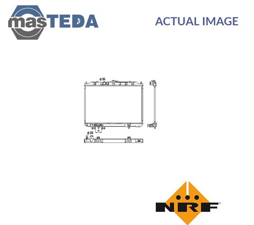 53453 engine cooling radiator - 53453,