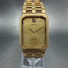 Seiko Lassale Tank Watch Men