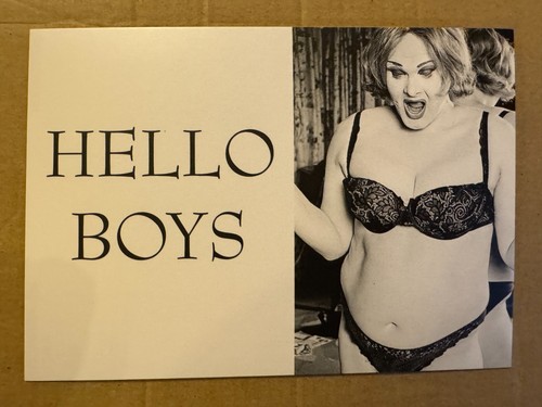 Leigh bowery parody hello boys - leigh,