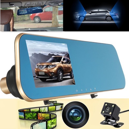 Dual lens rear view mirror - lens,