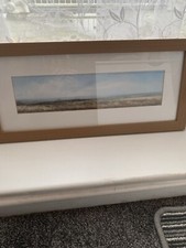 Peter Hodson   Framed Landscape Picture 56 X 25 cm