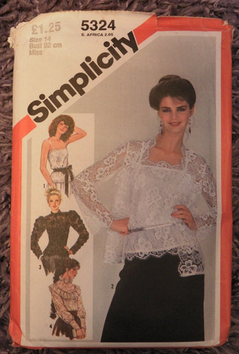 Simplicity 5324 sewing - simplicity, pattern