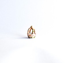 A Porcelain Flower Basket