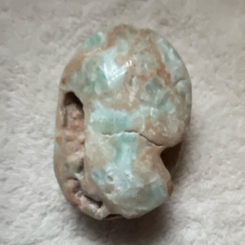 Palm stone larimar crystal - stone,