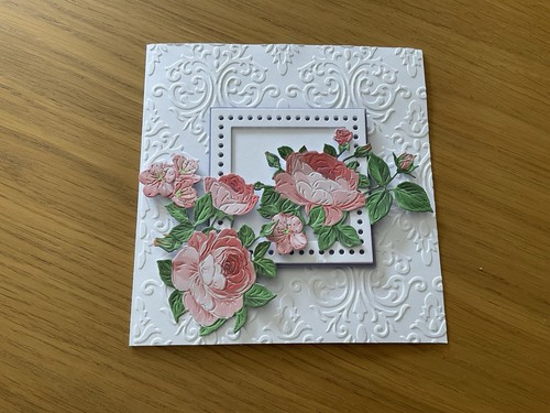 Die cuts card - cuts,